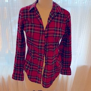 Brooks Brothers women’s red plaid flannel size 6
